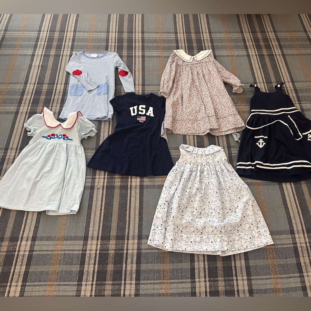 Girls size 6 spring/summer dresses